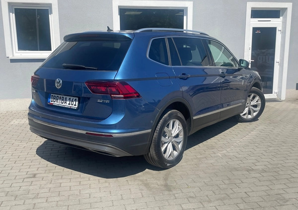 Volkswagen Tiguan Allspace cena 98900 przebieg: 139000, rok produkcji 2018 z Olszyna małe 326